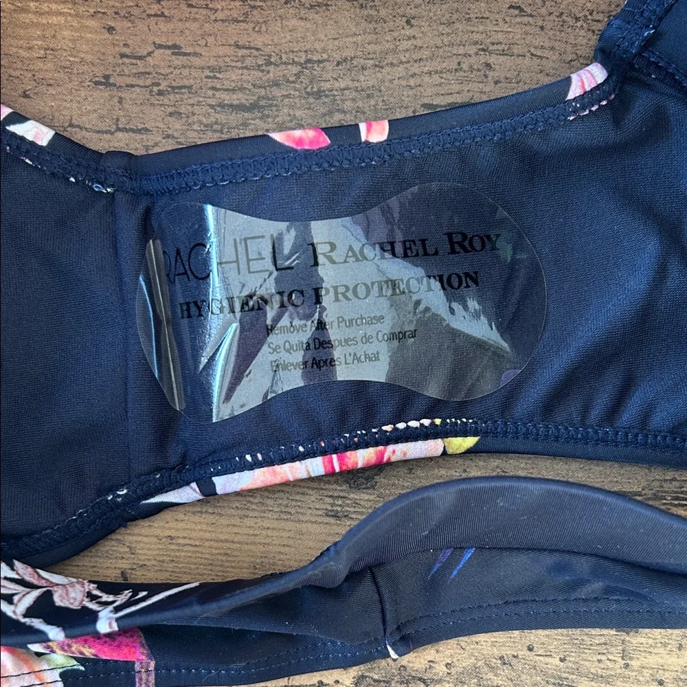 NWT Women's Floral Bikini Bottoms with Butterfly, bird, and flower print - Picture 5 of 6